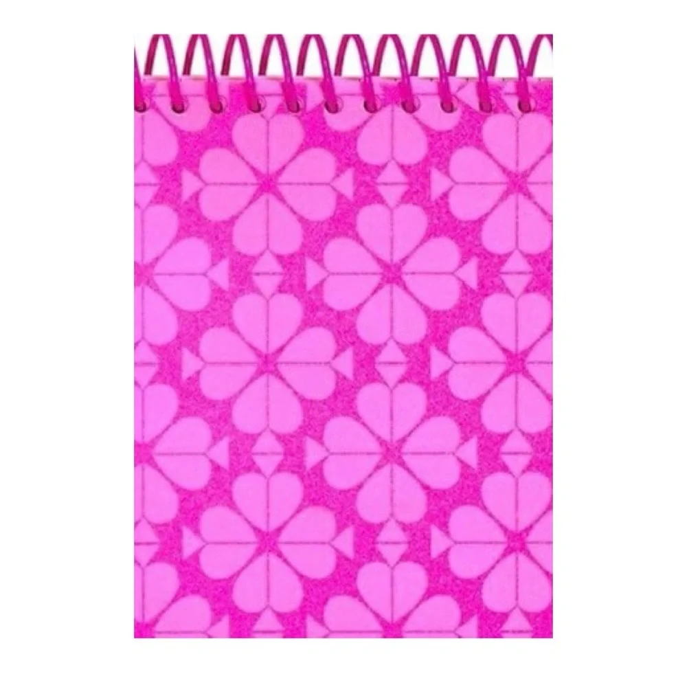 🦋 KATE SPADE Pink Large College Ruled Top Spiral Notebook NWT
